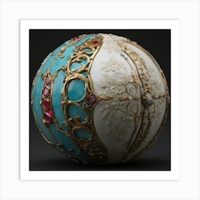 Ornamental Ball Art Print