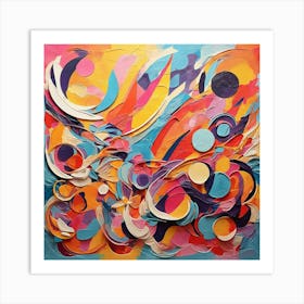 Abstract Painting 355 Art Print