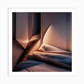 Room With A Bed Art Print