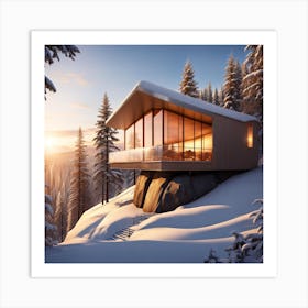 A Cabin In The Woods 2 Art Print