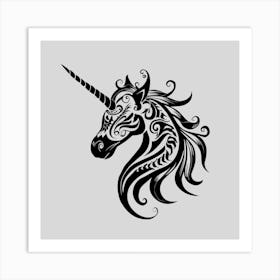 Unicorn Head Art Print