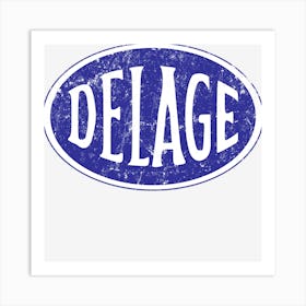 Delage Art Print