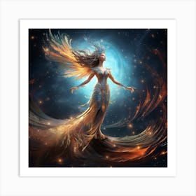 Angel Of The Night Art Print