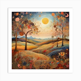 'Sunrise' 50 Art Print