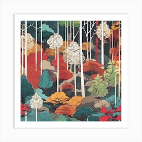 Autumn Forest Art Print