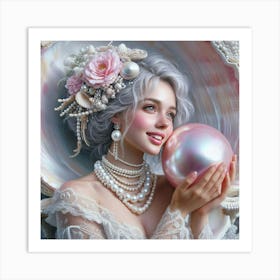 Pearls And Pearls Art Print