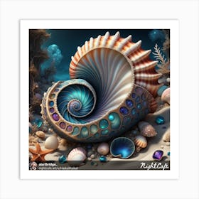 Sea Shell Art Print