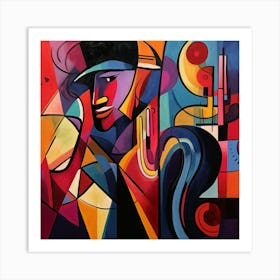 Jazz Musician 69 Art Print