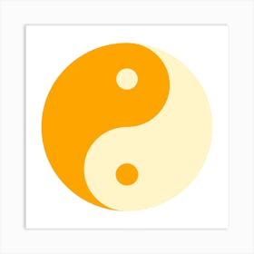 Yin Yang Symbol 24 Art Print