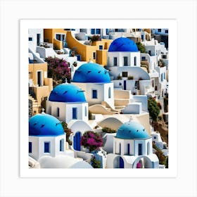 Oia, Greece Art Print