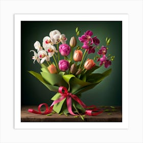 Bouquet Of Flowers 4 Art Print