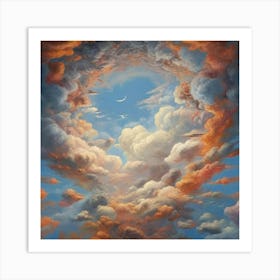 'Clouds In The Sky' Art Print