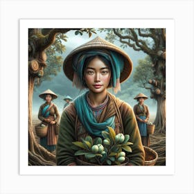 Kantil Farmer Art Print