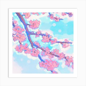 Cherry Blossoms Art Print