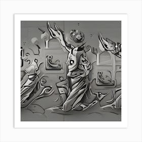 Graffiti Art 5 Art Print