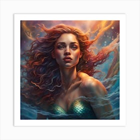 mermaid Art Print