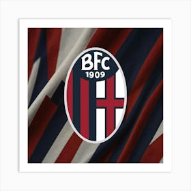 Bologna FC 1909 Logo Wall Art 15 Art Print