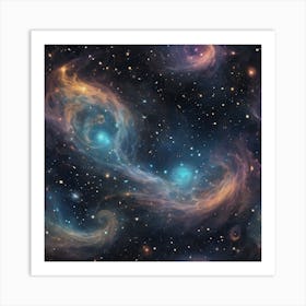 Spiral Galaxy 14 Art Print