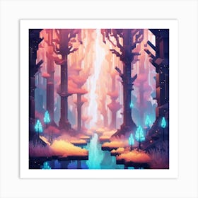 Pixel Art 1 Art Print