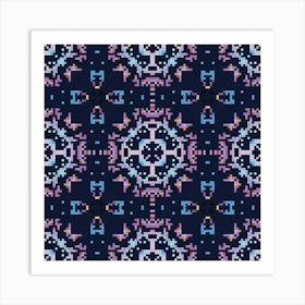 Pixel Pattern 1 Art Print