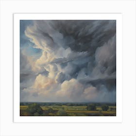 Storm Clouds Art Print