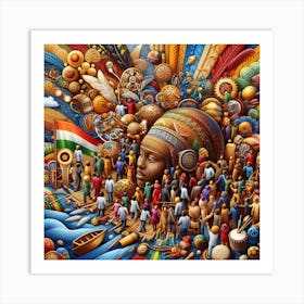 Indian People Art Print