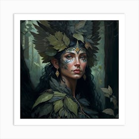 Elven Woman 1 Art Print