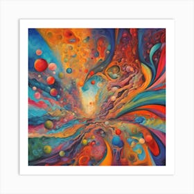 Abstract Painting 16 Art Print