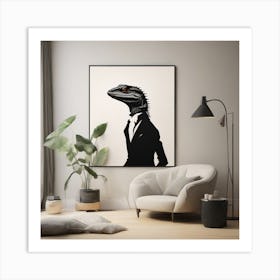 A lizard 1 Art Print