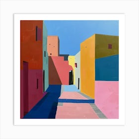 Abstract Travel Collection Fez Morocco 4 Art Print