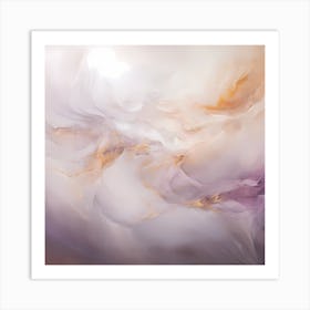 Enchanting Lilac Dreamscape Art Print