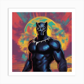 Black Panther Art Print