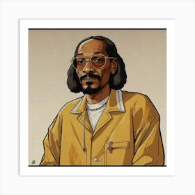 Snoop Dogg Art Print