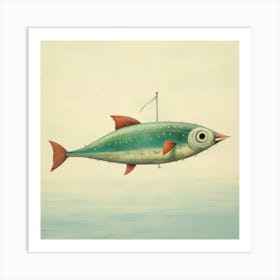 Fish In The Sky Poster