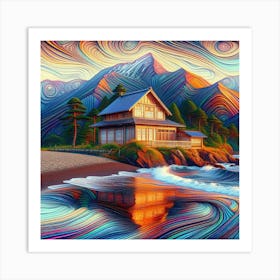 House On The Beach 6 Art Print