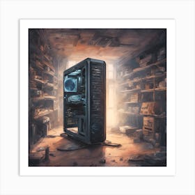 Computer Room Art Print