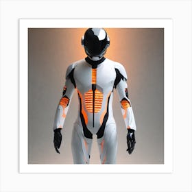 Futuristic Suit 31 Art Print