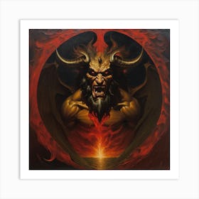 Demon Art Print