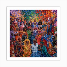 'The People' Art Print