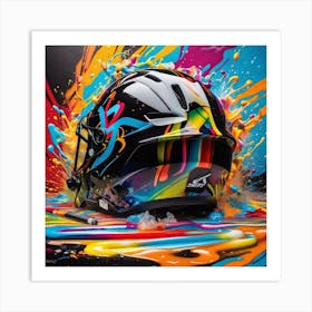 Football Helmet 1 Art Print