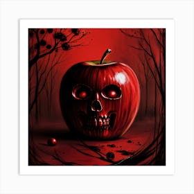 Red Apple Art Print