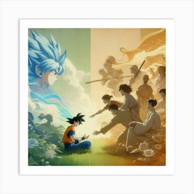 Dragon Ball Z Art Print