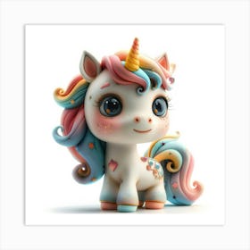 Unicorn 268 Art Print