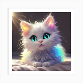 Cute Kitten 18 Art Print