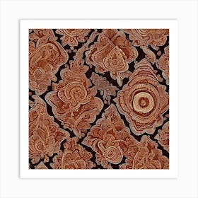 Paisley Pattern Art Print