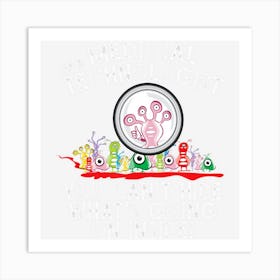 Med Tech Funny Medical Technician Gag Gift Lab Week Art Print