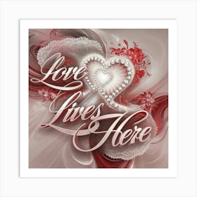 ATMOSHERE OF LOVE Art Print