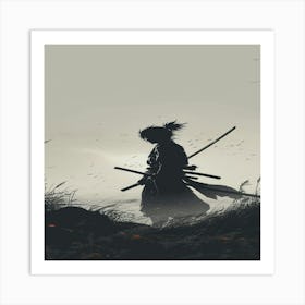 Samurai Warrior 2 Art Print