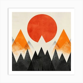 Mountain Landscape 4 Art Print