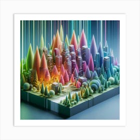 Cityscape Art Print